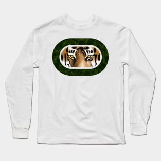 Intense stare from a tiger Long Sleeve T-Shirt